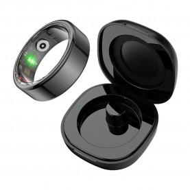 Colmi R02 smart ring - Silver (Black) други,аксесоари,colmi,r02,smart,ring,silver,(black)
