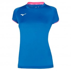 Тениска Mizuno Short sleeve T-shirt - Blue (Blue) тениска,мъжки,тениски,дамски,тениски,mizuno,short,sleeve,t,shirt,blue,(blue)