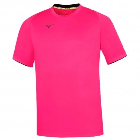 тениска,мъжки,тениски,дамски,тениски,mizuno,short,sleeve,t,shirt,pink,(pink,fluorine)