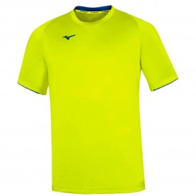 тениска,мъжки,тениски,дамски,тениски,mizuno,short,sleeve,t,shirt,yellow,(yellow,fluorine)