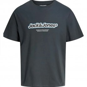 Тениска Jack & jones Vesterbro Newton Branding short sleeve T-shirt - Grey (Forest River) тениска,мъжки,тениски,дамски,тениски,jack,&,jones,vesterbro,newton,branding,short,sleeve,t,shirt,grey,(forest,river)