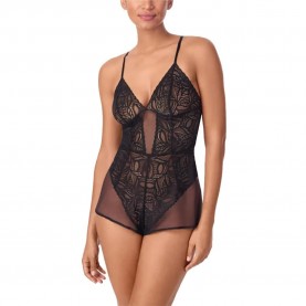 DKNY Deco Lace sleeveless body - Black (Black) дамски,бодита,dkny,deco,lace,sleeveless,body,black,(black)