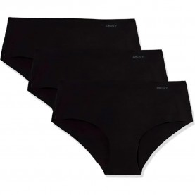 DKNY Litewear Cut Anywhere Hipster panties 3 units - Black (Black) дамско,бельо,дамски,бикини,и,танкини,dkny,litewear,cut,anywhere,hipster,panties,3,units,black,(black)