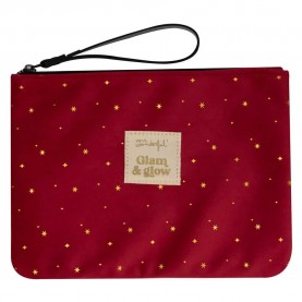 Несесер Mr wonderful Glam & Glow-Maroon wash bag - Red (Maroon) несесер,тоалетни,принадлежности,mr,wonderful,glam,&,glow,maroon,wash,bag,red,(maroon)