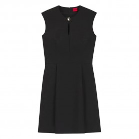 рокля,дамски,поли,и,рокли,hugo,kalene,10248776,red,sleeveless,short,dress,black,(black)