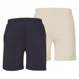 Къси панталони Urban classics TB8004A sweat shorts 2 units - Beige / Blue (Navy / Sand) къси,панталони,мъжки,панталони,дамски,панталони,urban,classics,tb8004a,sweat,shorts,2,units,beige,blue,(navy,sand)