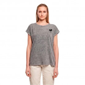 Тениска Urban classics TB8980 short sleeve T-shirt - Grey (Grey Black) тениска,мъжки,тениски,дамски,тениски,urban,classics,tb8980,short,sleeve,t,shirt,grey,(grey,black)