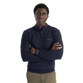 Блуза Calvin klein golf Jupiter half zip sweater - Blue (Navy) блуза,мъжки,пуловери,дамски,пуловери,calvin,klein,golf,jupiter,half,zip,sweater,blue,(navy)