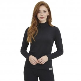 блуза,дамски,блузи,calvin,klein,golf,quinta,woman,half,zip,sweatshirt,black,(black)