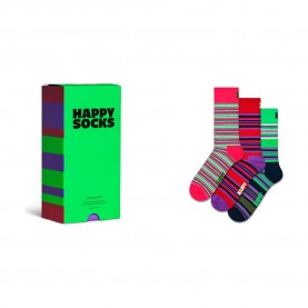 Чорапи Happy socks Graphic Gift Set crew socks 3 pairs - Multicolor (Multicolour) чорапи,мъжки,чорапи,дамски,чорапи,happy,socks,graphic,gift,set,crew,socks,3,pairs,multicolor,(multicolour)