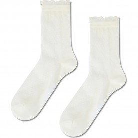 Чорапи Happy socks Mini Diamond Mini crew socks - White (White) чорапи,мъжки,чорапи,дамски,чорапи,happy,socks,mini,diamond,mini,crew,socks,white,(white)