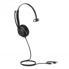 Слушалки Yealink UH35 earphones - Black (Black) слушалки,слушалки,yealink,uh35,earphones,black,(black)