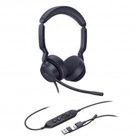 Слушалки Yealink UH44 earphones - Black (Black) слушалки,слушалки,yealink,uh44,earphones,black,(black)