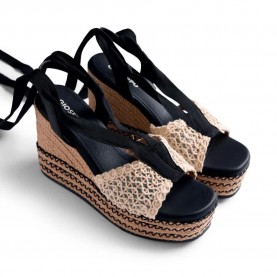 Сандали на платформа Gioseppo Dagenham wedge sandals - Beige (Off-White) сандали,на,платформа,дамски,сандали,и,чехли,gioseppo,dagenham,wedge,sandals,beige,(off,white)