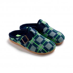 Пантофи Hot potatoes 80958 slippers - Green / Blue (Navy / Navy Blue) пантофи,мъжки,пантофи,дамски,пантофи,hot,potatoes,80958,slippers,green,blue,(navy,navy,blue)