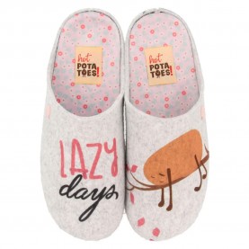 Пантофи Hot potatoes Musau slippers - Grey (Grey / Gray) пантофи,мъжки,пантофи,дамски,пантофи,hot,potatoes,musau,slippers,grey,(grey,gray)