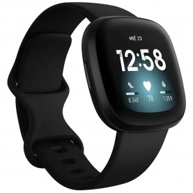 Fitbit Versa 3 smartwatch - Black (Black) часовници,fitbit,versa,3,smartwatch,black,(black)