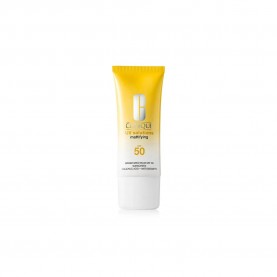 Clinique UV Solution Mattifying Lotion SPF50 40ml Facial Sunscreen - Yellow козметика,за,защита,от,слънце,clinique,uv,solution,mattifying,lotion,spf50,40ml,facial,sunscreen,yellow