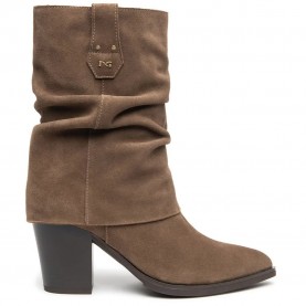 Обувки Nero giardini I617147D heel boots - Brown (Brown) обувки,дамски,боти,мъжки,боти,nero,giardini,i617147d,heel,boots,brown,(brown)