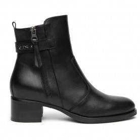 Nero giardini I617210D heel booties - Black (Black) дамски,боти,мъжки,боти,nero,giardini,i617210d,heel,booties,black,(black)