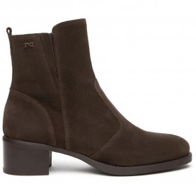 Nero giardini I617217D heel booties - Brown (Dark Brown) дамски,боти,мъжки,боти,nero,giardini,i617217d,heel,booties,brown,(dark,brown)
