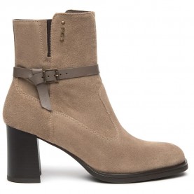 Nero giardini I617241D heel booties - Brown (Beige) дамски,боти,мъжки,боти,nero,giardini,i617241d,heel,booties,brown,(beige)
