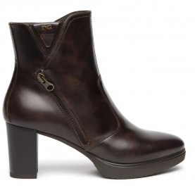 Nero giardini I617264D heel booties - Brown (Dark Brown) дамски,боти,мъжки,боти,nero,giardini,i617264d,heel,booties,brown,(dark,brown)
