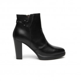 Nero giardini I617270D heel booties - Black (Black) дамски,боти,мъжки,боти,nero,giardini,i617270d,heel,booties,black,(black)