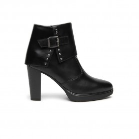 Nero giardini I617273D heel booties - Black (Black) дамски,боти,мъжки,боти,nero,giardini,i617273d,heel,booties,black,(black)