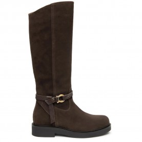 Обувки Nero giardini I618004D boots - Brown (Dark Brown) обувки,дамски,боти,мъжки,боти,nero,giardini,i618004d,boots,brown,(dark,brown)