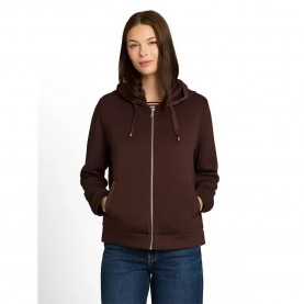 Суичър Tom tailor 1048293 hoodie - Brown (Java Dark Brown) суичър,дамски,блузи,tom,tailor,1048293,hoodie,brown,(java,dark,brown)
