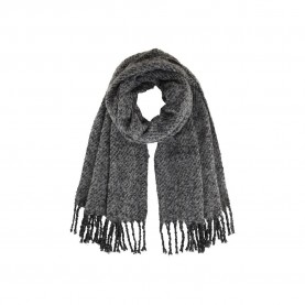Шал Tom tailor 1049513 scarf - Grey (Brown Black Big Leo Print) шал,ръкавици,шапки,и,шалове,tom,tailor,1049513,scarf,grey,(brown,black,big,leo,print)