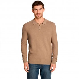 Tom tailor 1052207 Polo - Brown (Hazel Brown Melange) дамски,блузи,с,яка,мъжки,блузи,с,яка,tom,tailor,1052207,polo,brown,(hazel,brown,melange)