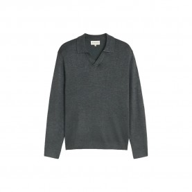 Tom tailor 1052223 long sleeve polo - Green / Grey (Urban Olive Green) дамски,блузи,с,яка,мъжки,блузи,с,яка,tom,tailor,1052223,long,sleeve,polo,green,grey,(urban,olive,green)