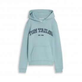 Суичър Tom tailor 1053236 hoodie - Blue (Tourmaline) суичър,детски,блузи,tom,tailor,1053236,hoodie,blue,(tourmaline)