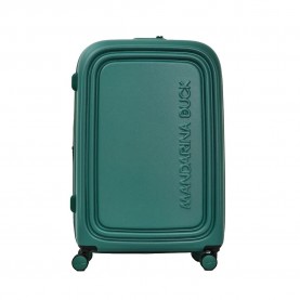 Mandarina duck Logoduck + large exp trolley bag - Green (Foliage Green) куфари,mandarina,duck,logoduck,+,large,exp,trolley,bag,green,(foliage,green)