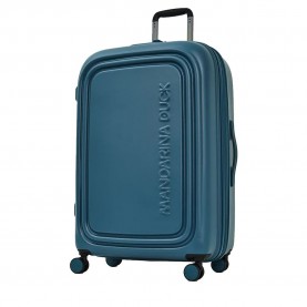 Mandarina duck Logoduck + large exp trolley bag - Blue (Tailor Blue) куфари,mandarina,duck,logoduck,+,large,exp,trolley,bag,blue,(tailor,blue)