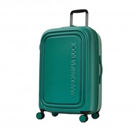 Mandarina duck Logoduck + medium exp trolley bag - Green (Foliage Green) куфари,mandarina,duck,logoduck,+,medium,exp,trolley,bag,green,(foliage,green)