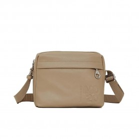 Чанта за през рамо Mandarina duck Md20 leather A28 shoulder bag - Beige (Warm Taupe 03) чанта,за,през,рамо,всички,чанти,mandarina,duck,md20,leather,a28,shoulder,bag,beige,(warm,taupe,03)