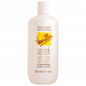 Alyssa ashley Vanilla Hand & Body 500ml body lotion - Clear козметика,за,овлажняване,alyssa,ashley,vanilla,hand,&,body,500ml,body,lotion,clear