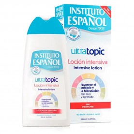 Instituto español Ultratopic Intensive 300ml body lotion - White козметика,за,овлажняване,instituto,español,ultratopic,intensive,300ml,body,lotion,white