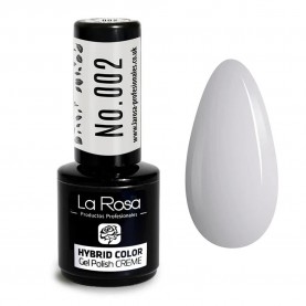 La rosa Hybrid Color No 002 Pearl nail polish - White специфични,козметични,продукти,la,rosa,hybrid,color,no,002,pearl,nail,polish,white