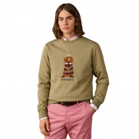 Блуза Hackett Heritage Harry Crew sweatshirt - Green (Vintage Green) блуза,мъжки,пуловери,hackett,heritage,harry,crew,sweatshirt,green,(vintage,green)