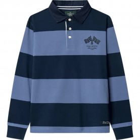 Hackett Heritage LRC Bk Patch long sleeve polo - Blue (Eton Blue) дамски,блузи,с,яка,мъжки,блузи,с,яка,hackett,heritage,lrc,bk,patch,long,sleeve,polo,blue,(eton,blue)