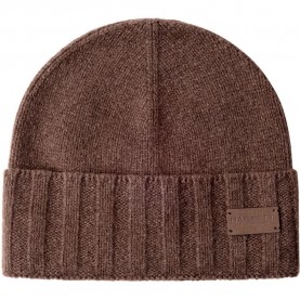 Шапка Hackett HM0400107 beanie - Brown (Ebony Brown) шапка,всички,шапки,hackett,hm0400107,beanie,brown,(ebony,brown)