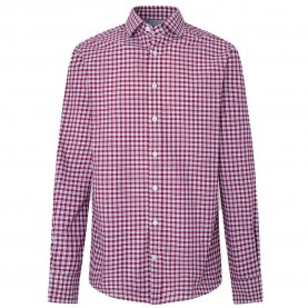 Риза с дълъг ръкав Hackett HM309186 long sleeve shirt - Red (Red/Blue) риза,с,дълъг,ръкав,дамски,ризи,мъжки,ризи,hackett,hm309186,long,sleeve,shirt,red,(red,blue)