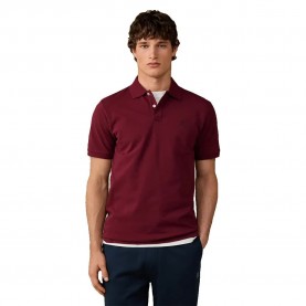 Hackett HM5600241 short sleeve polo - Red (Oxblood Red) дамски,блузи,с,яка,мъжки,блузи,с,яка,hackett,hm5600241,short,sleeve,polo,red,(oxblood,red)