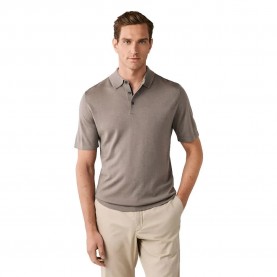 Hackett HM7000207 short sleeve polo - Grey (Natural Beige) дамски,блузи,с,яка,мъжки,блузи,с,яка,hackett,hm7000207,short,sleeve,polo,grey,(natural,beige)