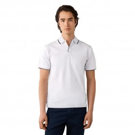 Hackett Merc Pique Tip short sleeve polo - White (Optic White) дамски,блузи,с,яка,мъжки,блузи,с,яка,hackett,merc,pique,tip,short,sleeve,polo,white,(optic,white)