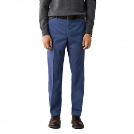 Панталони тип чино Hackett Sanderson chino pants - Blue (Airforce Blue) панталони,тип,чино,мъжки,панталони,дамски,панталони,hackett,sanderson,chino,pants,blue,(airforce,blue)